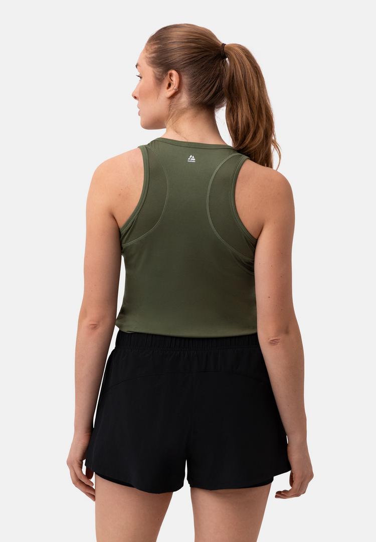 DANISH ENDURANCE DANISH ENDURANCE Sustain Fitness Tank Tanktop Damen - black/olive - 1 | SportScheck