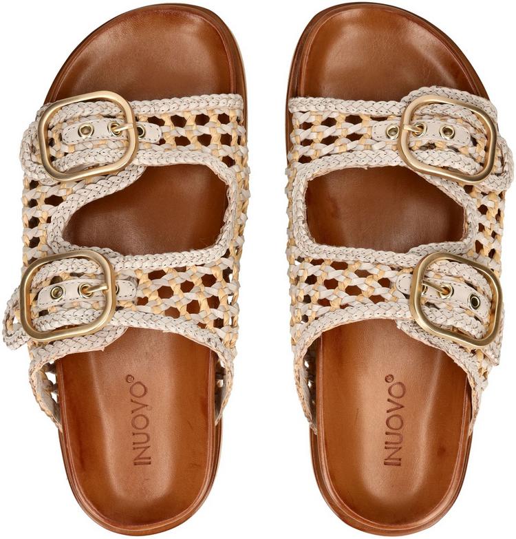 Inuovo Inuovo Pantoletten Freizeitschuhe Damen - Wei&szlig; Kombi - 2 | SportScheck