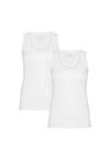 DANISH ENDURANCE Sustain Fitness Tank Tanktop Damen - wei&szlig;
