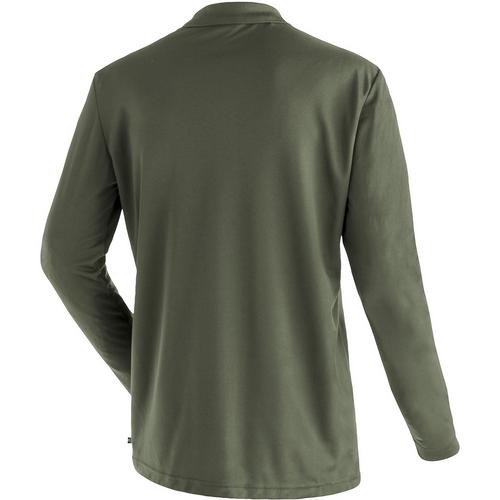 Rückansicht von Maier Sports Ulrich Poloshirt Herren Grün2050
