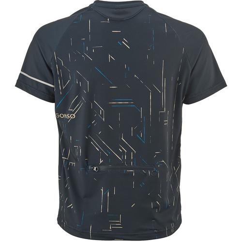 Rückansicht von Gonso Trail Jersey Kids Fahrradtrikot Kinder Marine3272