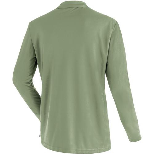 Rückansicht von Maier Sports Ulrich Poloshirt Herren Grün2068