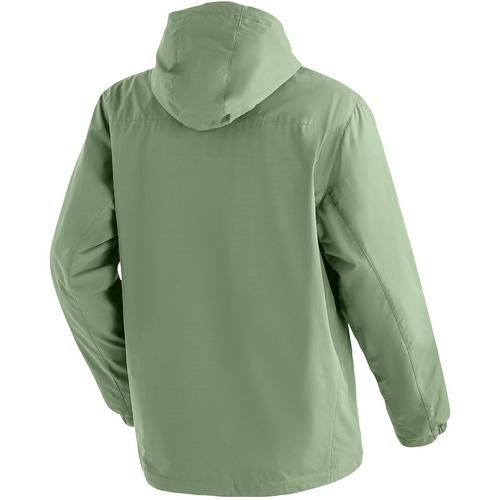 Rückansicht von Maier Sports ArorA Loop M Funktionsjacke Herren Grün2068
