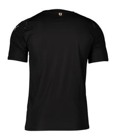 Rückansicht von PUMA 1. FC Heidenheim Torwarttrikot 2025/2026 Fußballtrikot schwarz