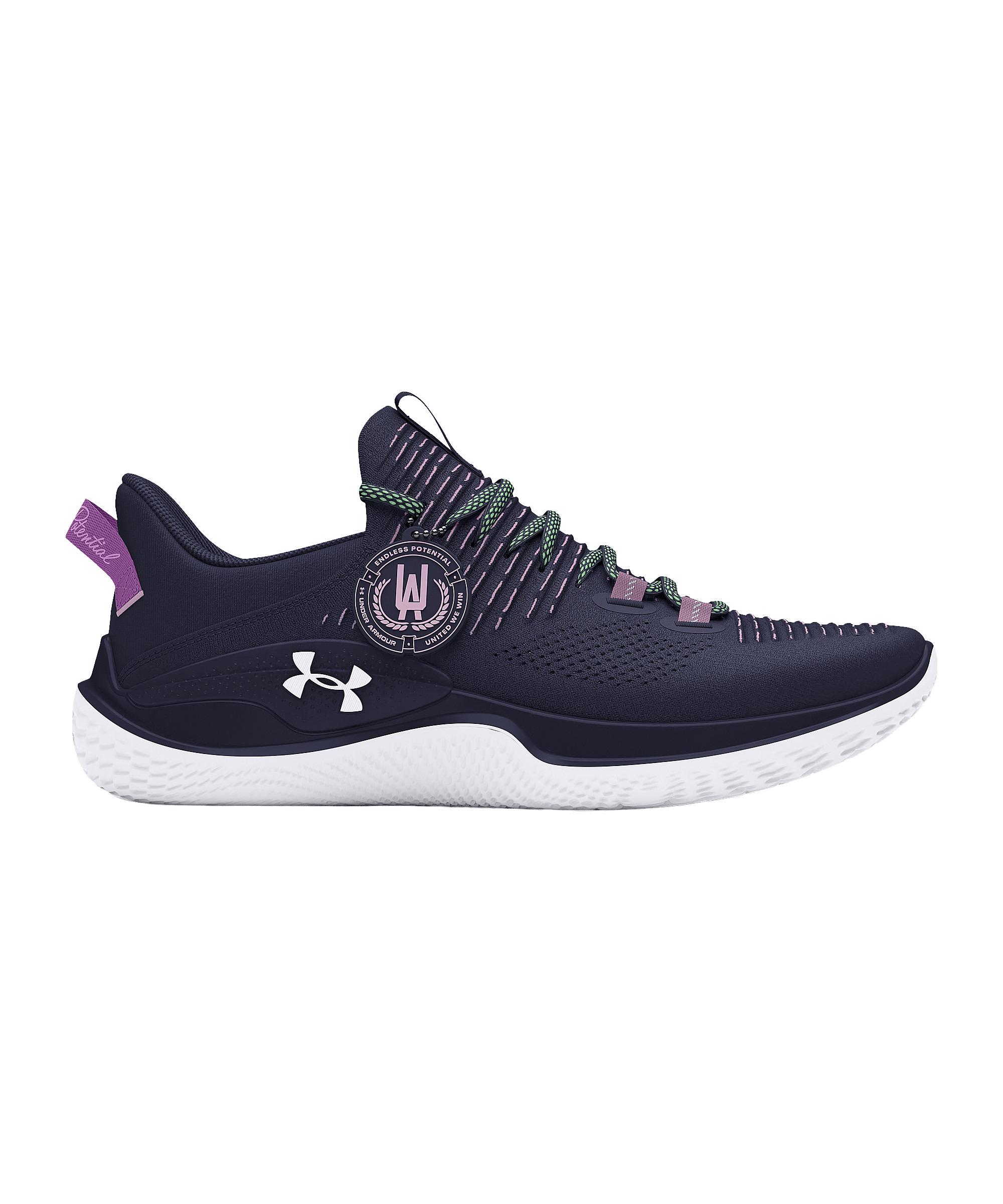 Under Armour Flow Dynamic Intlknt Hallenschuhe Herren - blau