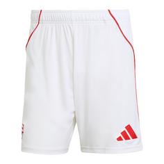 adidas FC Arsenal 25/26 Heimshorts Fußballshorts Herren White / Better Scarlet