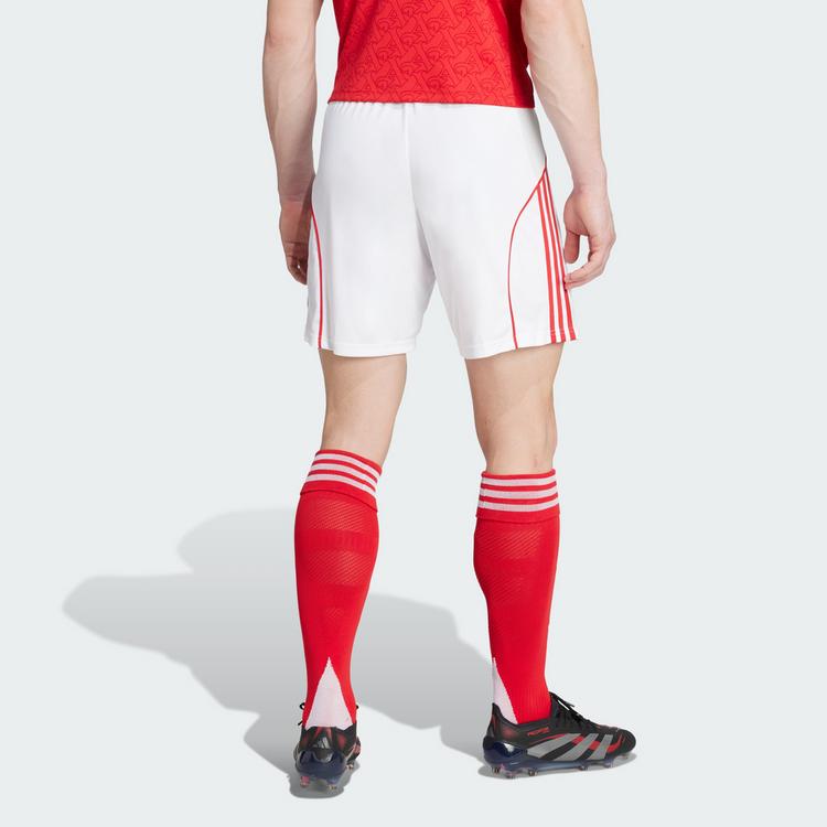 adidas adidas FC Arsenal 25/26 Heimshorts Fu&szlig;ballshorts Herren - White / Better Scarlet - 1 | SportScheck