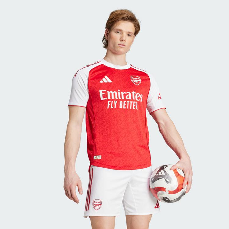 adidas adidas FC Arsenal 25/26 Heimtrikot Authentic Teamtrikot Herren - Better Scarlet / White - 0 | SportScheck