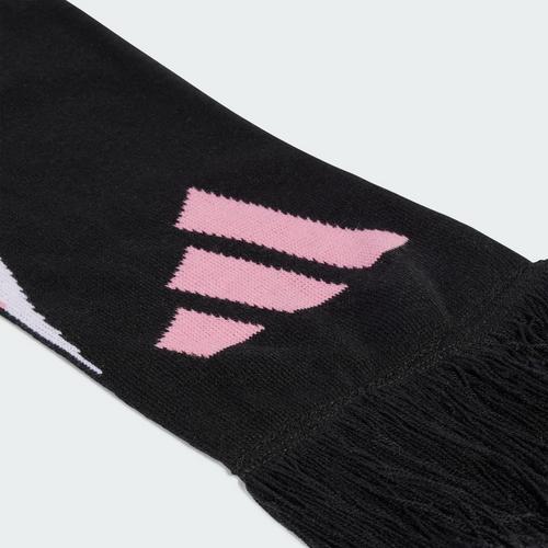 Rückansicht von adidas Juventus Turin Heimschal Fanschal Black / White / Bliss Pink