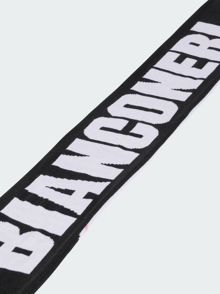 adidas adidas Juventus Turin Heimschal Fanschal - Black / White / Bliss Pink - 1 | SportScheck