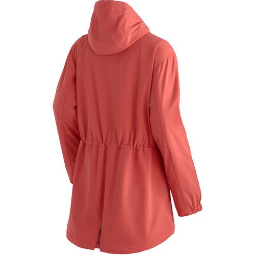 Rückansicht von Maier Sports ArorA Loop W Softshelljacke Damen Rot4541