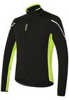 RH+ Alpha Padded Jakt Fahrradjacke Herren - black-acid lime