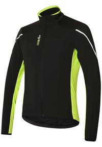 RH+ Alpha Padded Jakt Fahrradjacke Herren - black-acid lime