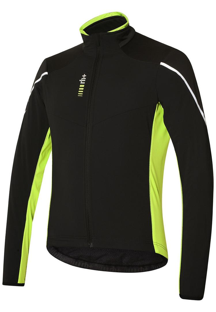 RH+ RH+ Alpha Padded Jakt Fahrradjacke Herren - black-acid lime - 0 | SportScheck