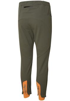 Rückansicht von RH+ Evolution Pants Fahrradtights Herren fir green-tethia orange