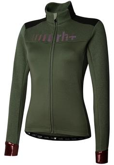 RH+ Thermo W Jersey Fahrradtrikot Damen fir green-plummy