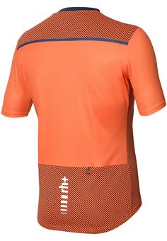 Rückansicht von RH+ Trail Short Fahrradtrikot Herren carrot