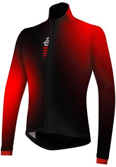 RH+ Stylus Printed Thermo Jkt Fahrradjacke Herren black-red shadow