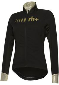 RH+ Logo Alpha Padded Fahrradjacke Damen - black-gold