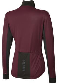 Rückansicht von RH+ Code Wind W Jkt Fahrradjacke Damen cabernet-black