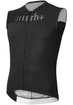 RH+ Logo Sleeveless Jersey Fahrradtrikot Herren black