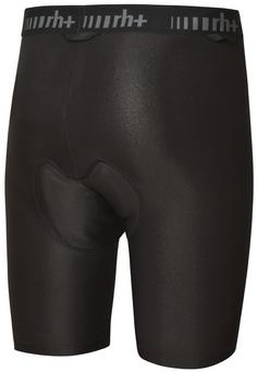 Rückansicht von RH+ Inner Pants Fahrradtights Herren black