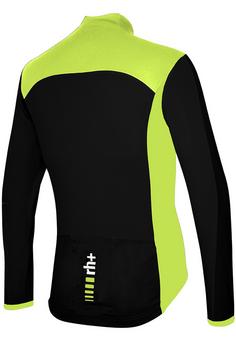 Rückansicht von RH+ Stylus Wind Jacket Fahrradjacke Herren acid lime-black