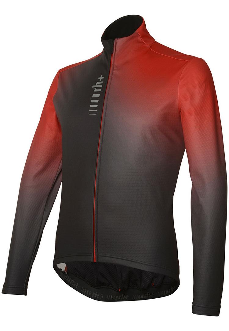 RH+ RH+ Stylus Printed Thermo Jkt Fahrradjacke Herren - black-red code shadow - 0 | SportScheck
