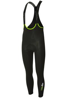 RH+ Nordic Bibtight Fahrradtights Herren black-acid lime