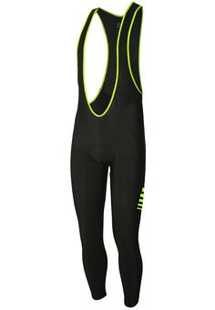 RH+ Nordic Bibtight Fahrradtights Herren black-acid lime