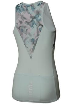 Rückansicht von RH+ Super Light W Top Fahrradtrikot Damen Matcha-Seashell Matcha