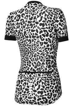 Rückansicht von RH+ Fashion Evo W Jersey Fahrradtrikot Damen mimetic jaguar-black