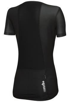 Rückansicht von RH+ Diva Evo W Jersey Fahrradtrikot Damen black