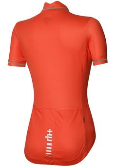 Rückansicht von RH+ Essential W Jersey Fahrradtrikot Damen tango