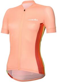 RH+ Rainbow W Jersey Trikot Damen - apricot-rainbow green