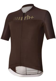 RH+ Logo Jersey Fahrradtrikot Herren espresso