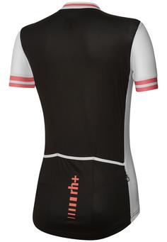 Rückansicht von RH+ Akira W Jersey Fahrradtrikot Damen black-white-cupcake