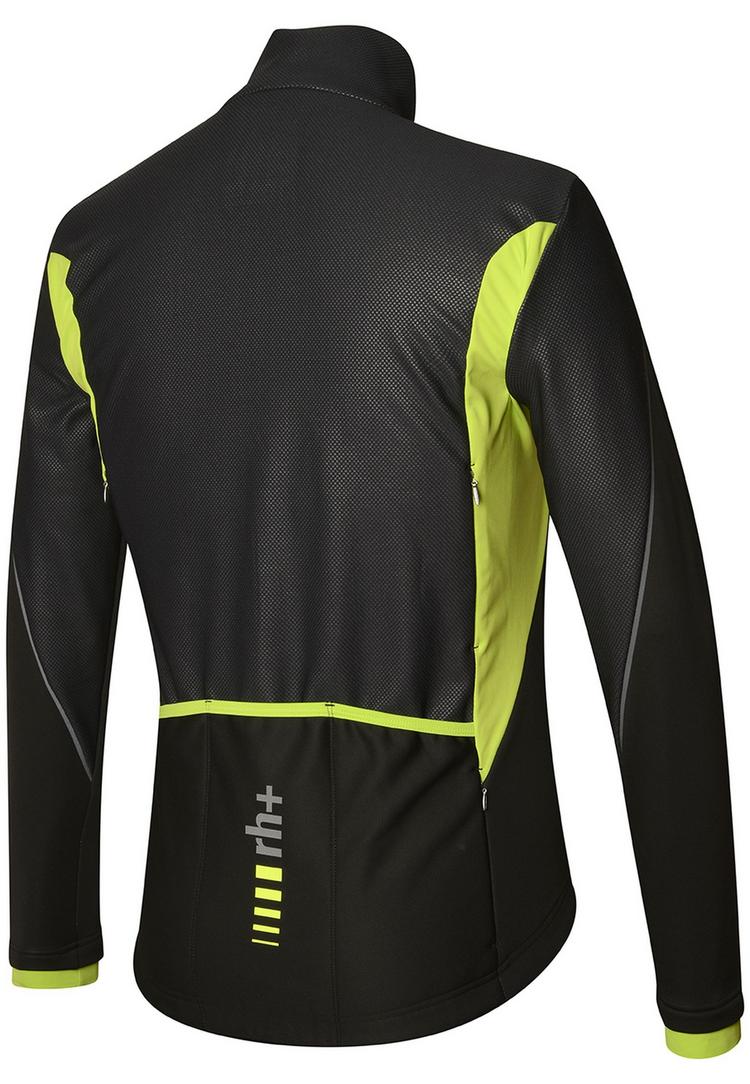 RH+ RH+ Reflex Jacket Fahrradjacke Herren - black-acid lime - 0 | SportScheck