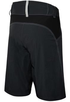 Rückansicht von RH+ MTB Short Fahrradshorts Herren black