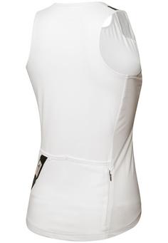 Rückansicht von RH+ Coralie W Top Fahrradtrikot Damen white old
