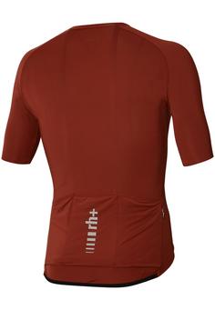Rückansicht von RH+ Piuma Jersey Fahrradtrikot Herren burned