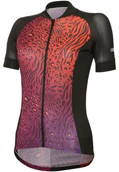 RH+ Venere Evo W Jersey Fahrradtrikot Damen black-multi animalier