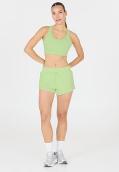 Rückansicht von Endurance Goldwin Sport-BH Damen 3199 Paradise Green