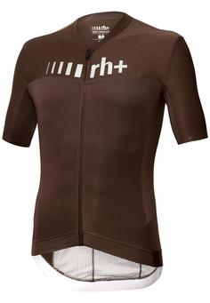 RH+ Logo Jersey Fahrradtrikot Herren espresso-dark reflex