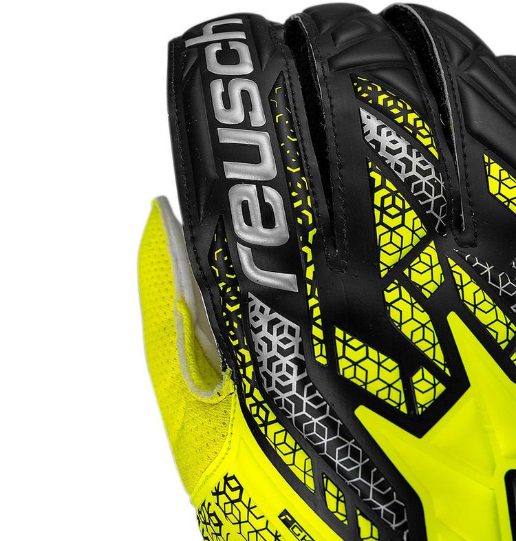 Reusch Reusch Attrakt Solid Torwarthandschuhe - 2014 safe yellow/silver - 2 | SportScheck