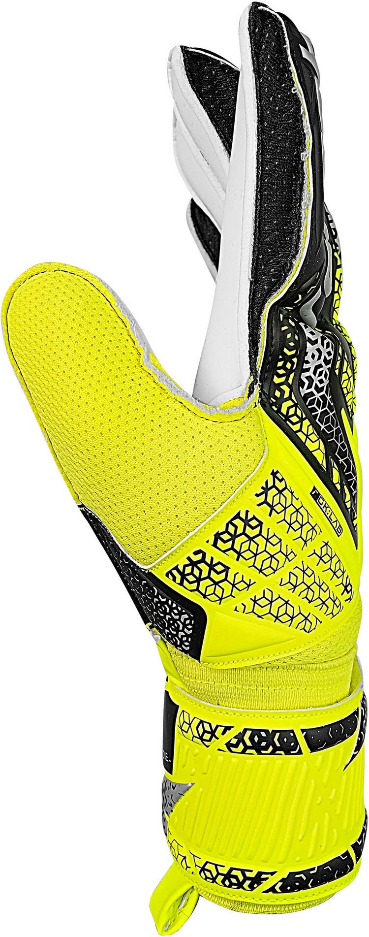 Reusch Reusch Attrakt Solid Torwarthandschuhe - 2014 safe yellow/silver - 4 | SportScheck