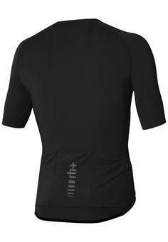 Rückansicht von RH+ Piuma Jersey Fahrradtrikot Herren black