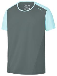 JOLUVI Runplex DUo Funktionsshirt Herren Antracita/Azul Celeste