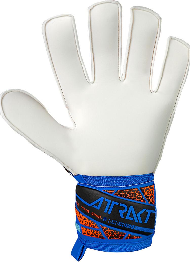 Reusch Reusch Attrakt Solid Torwarthandschuhe - 4467 electric blu/shock. orang - 5 | SportScheck