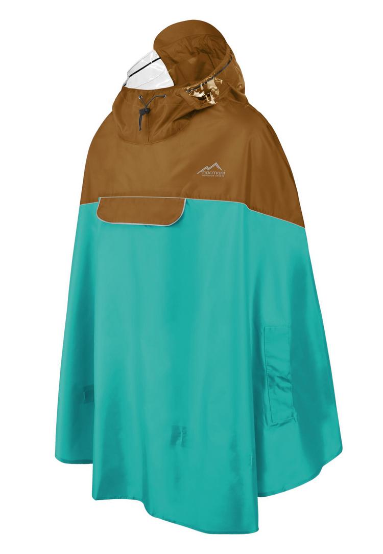 normani Outdoor Sports normani Outdoor Sports Sohra Outdoorjacke - Braun/Petrol - 0 | SportScheck